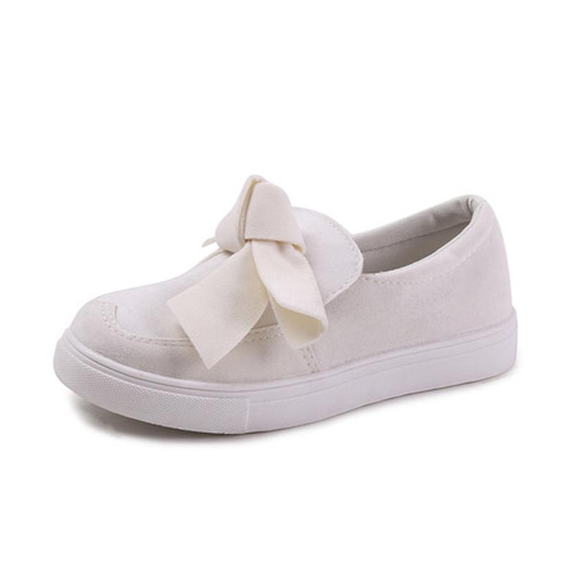 Female Summer Bow Canvas Shoes