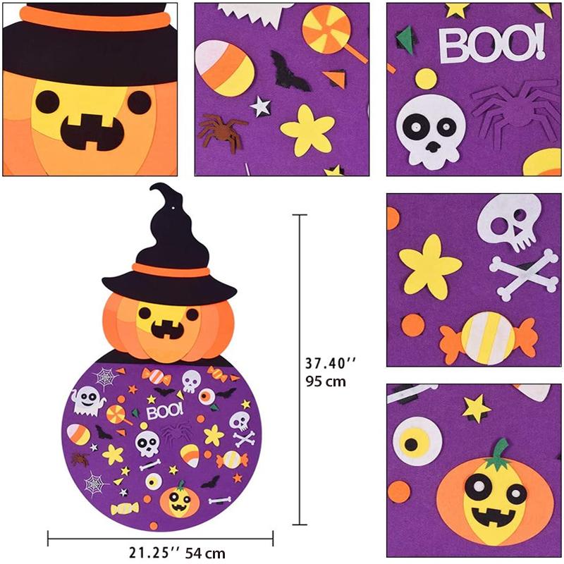 🎃 EARLY HALLOWEEN SALE🎃 Kids Halloween DIY Felt Craft