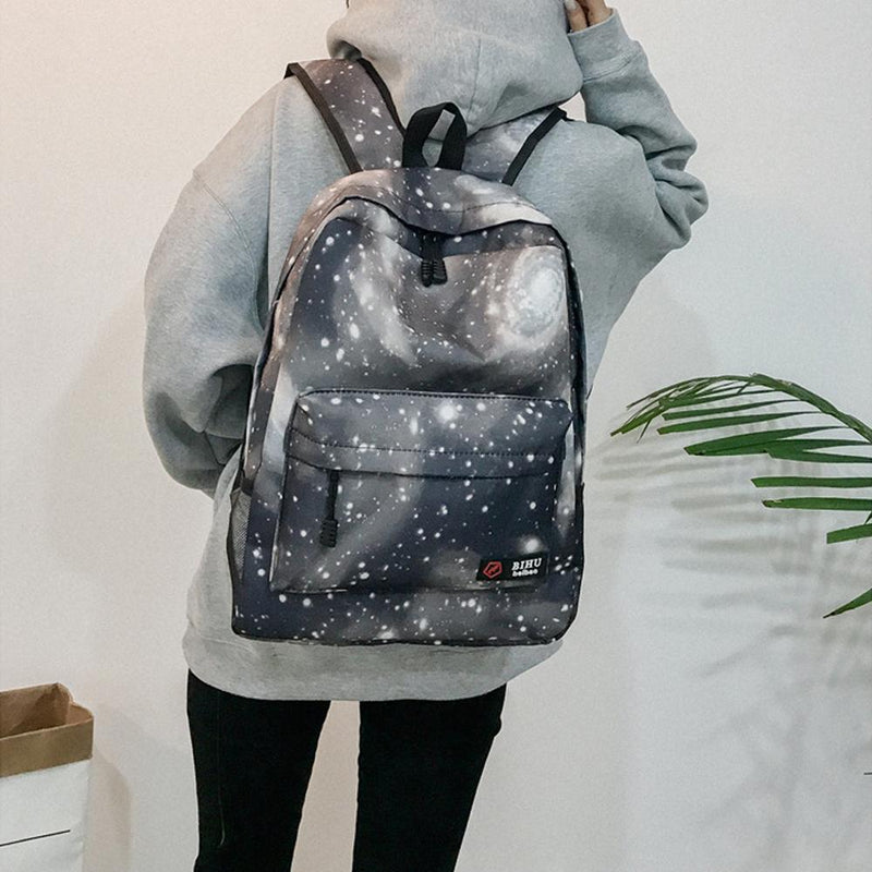 Galaxy Backpack Unisex School Backpack Cute Bag – kaleie